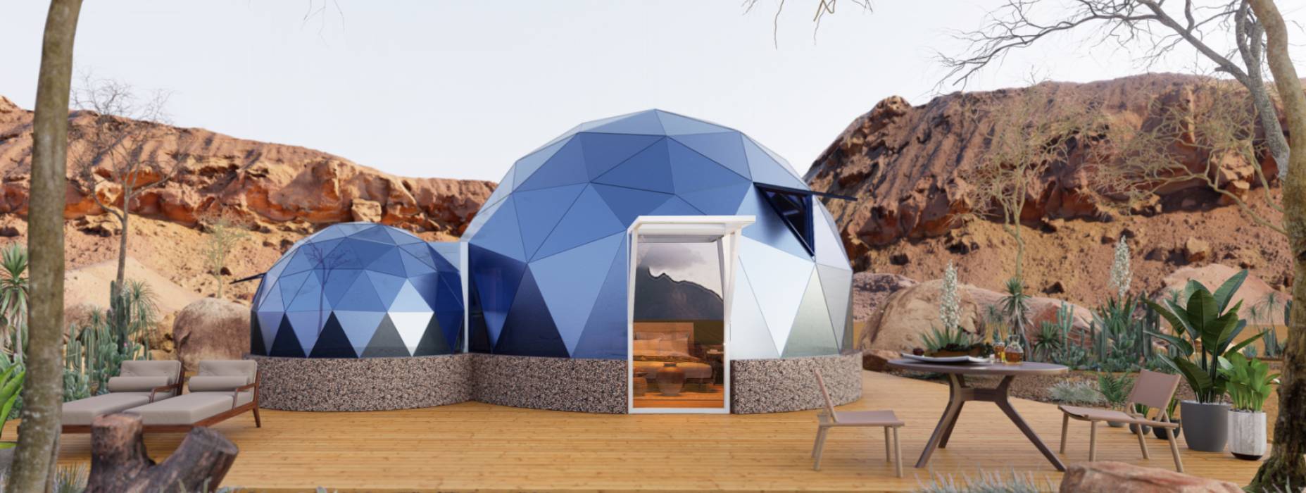 东乡球形智能光伏玻璃星空房